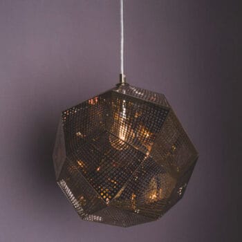 Shiny Disco Ball - Gold - 32cm