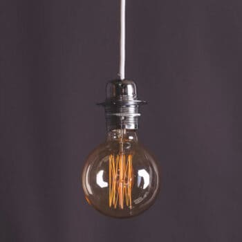 Vintage - Round Large - 125mm (bulb only) ES