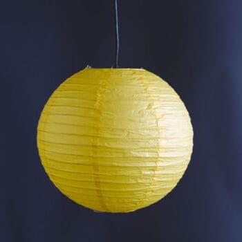 Lantern - Paper - 35cm - Yelllow