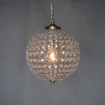 Round Crystal Chandelier