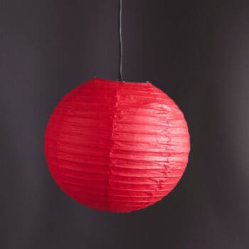 Lantern - Paper - 30cm - Red