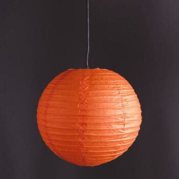Lantern - Paper - 35cm - Orange